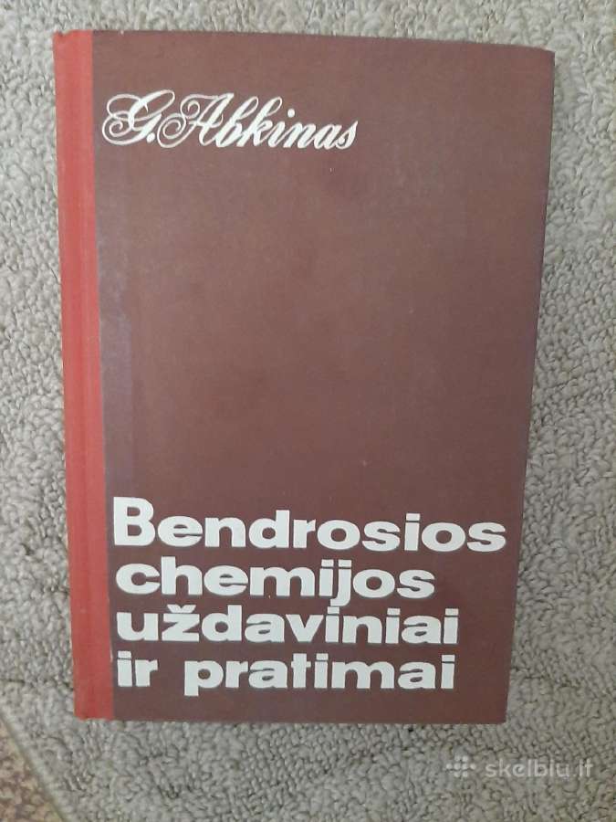 Bendrosios Chemijos Uždaviniai Ir Pratimai