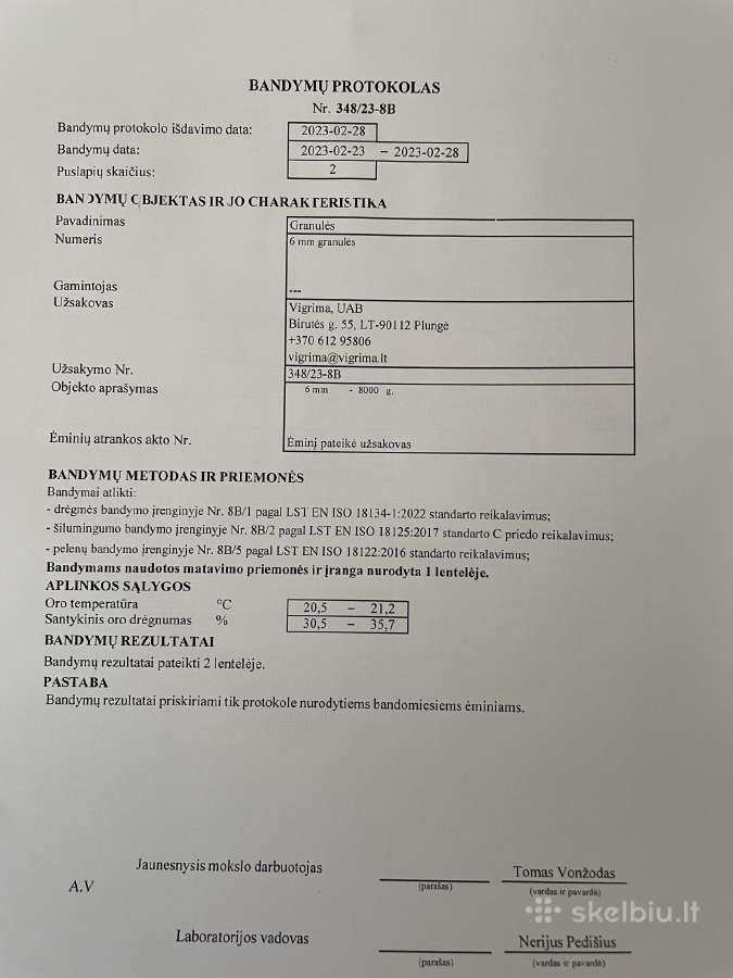 Parduodame medienos granulės 6 mm(gamintojas) - nuotraukos Nr. 5