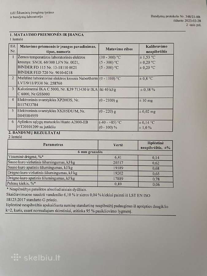 Parduodame medienos granulės 6 mm(gamintojas) - nuotraukos Nr. 6