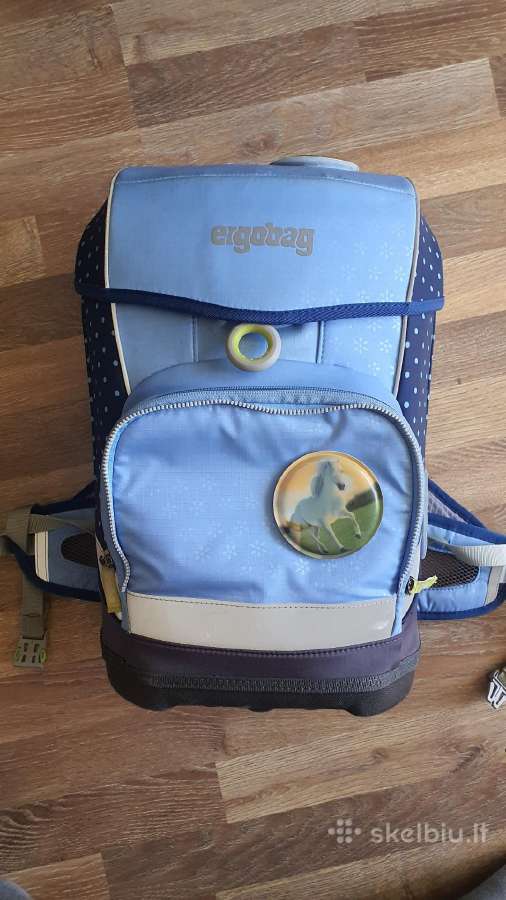 Kuprinė Ergobag Prime Sky Ridebear