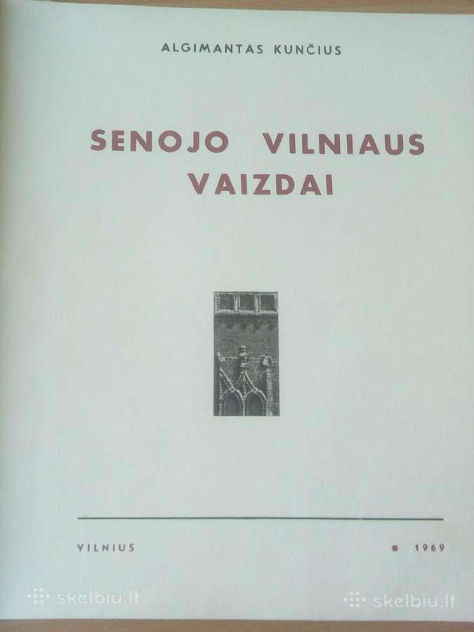 Senojo Vilniaus vaizdai