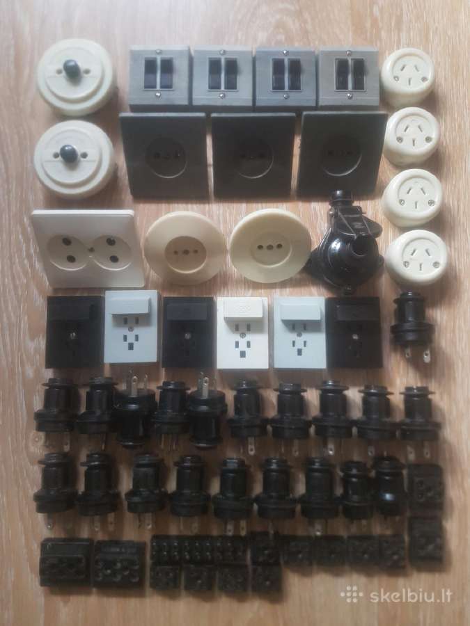 Elektros rozetes jungtukai patronai