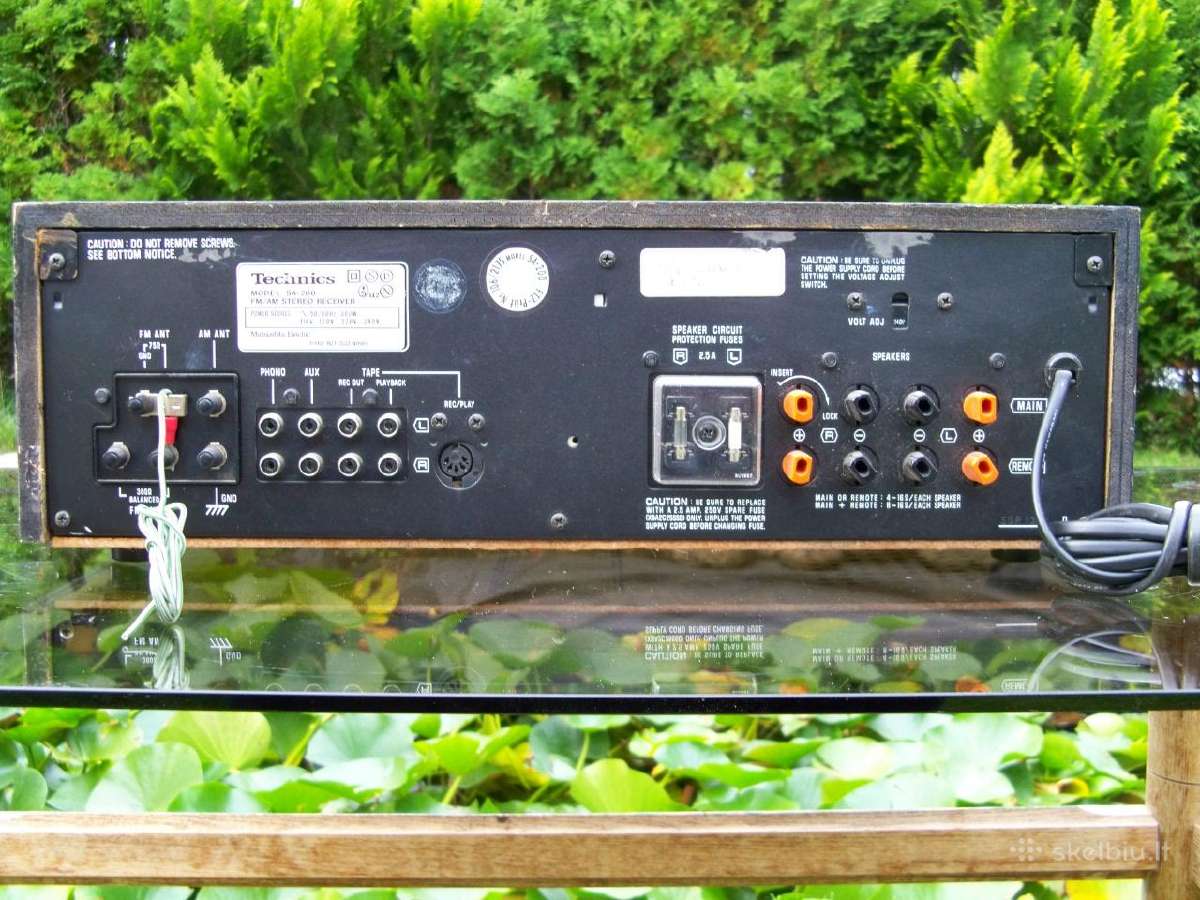 Technics Sa 500. 400. 300. 200. 5150. 5200a. - nuotraukos Nr. 24