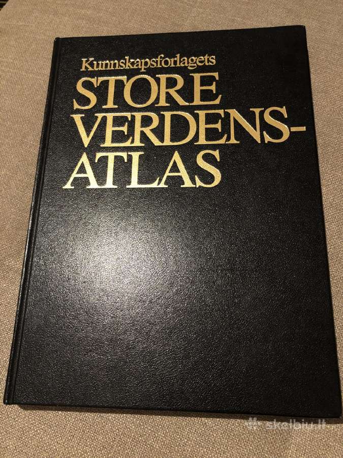 A3 formato viso pasaulio atlasas