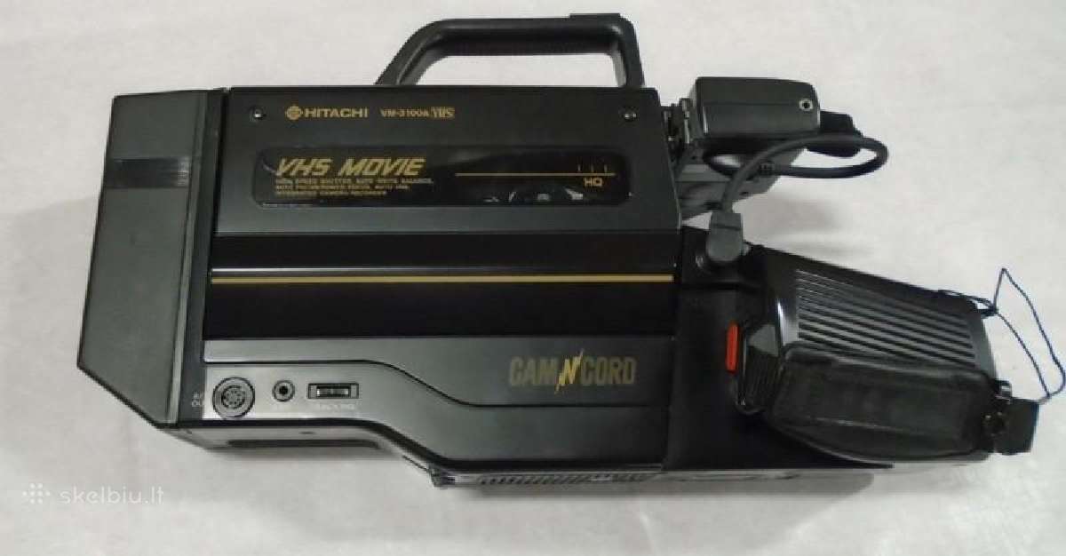 Ieškau Hitachi Ntsc Vhs kameros