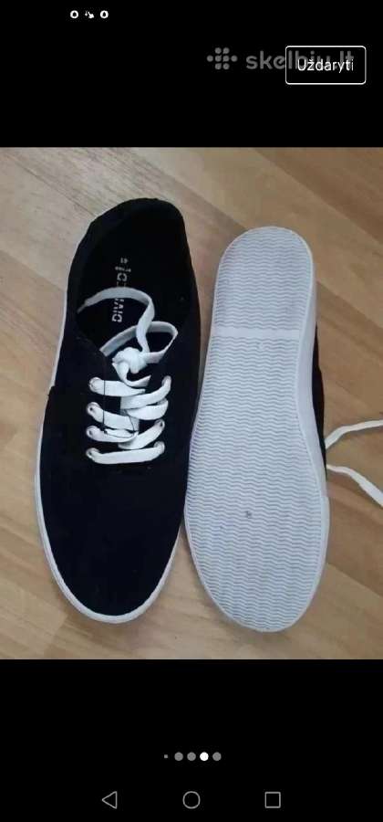 H&m medžiaginiai sportbaciai kedai - nuotraukos Nr. 3