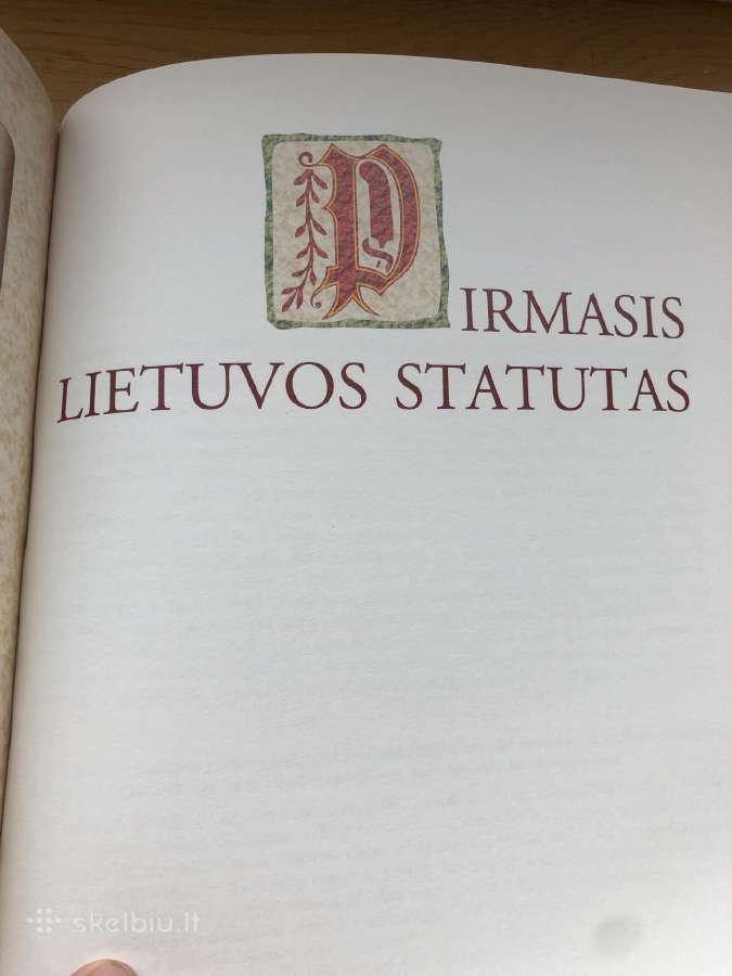 Lietuvos Statutas - nuotraukos Nr. 3