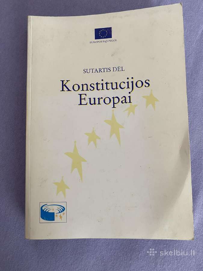 Parduodama knyga Sutartis dėl Konstitucijos Europa