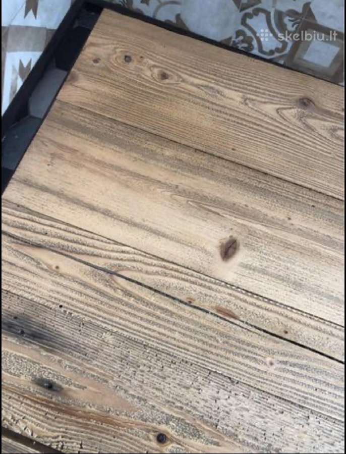 Komoda credenza ir 2 stalai is italijos - nuotraukos Nr. 10