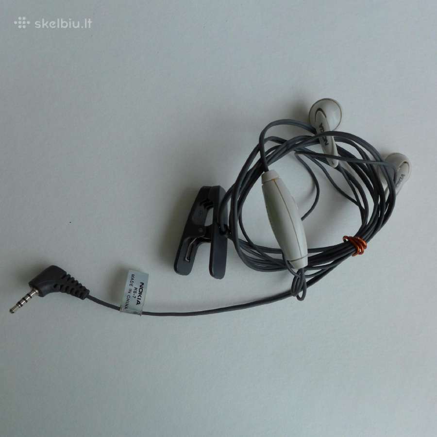 Originali Nokia Hs-7 laisvų rankų įranga - nuotraukos Nr. 3