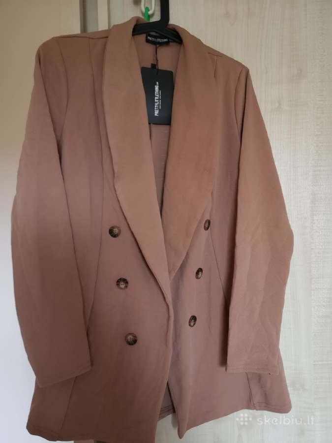 Prettylittlething naujas oversized švarkas