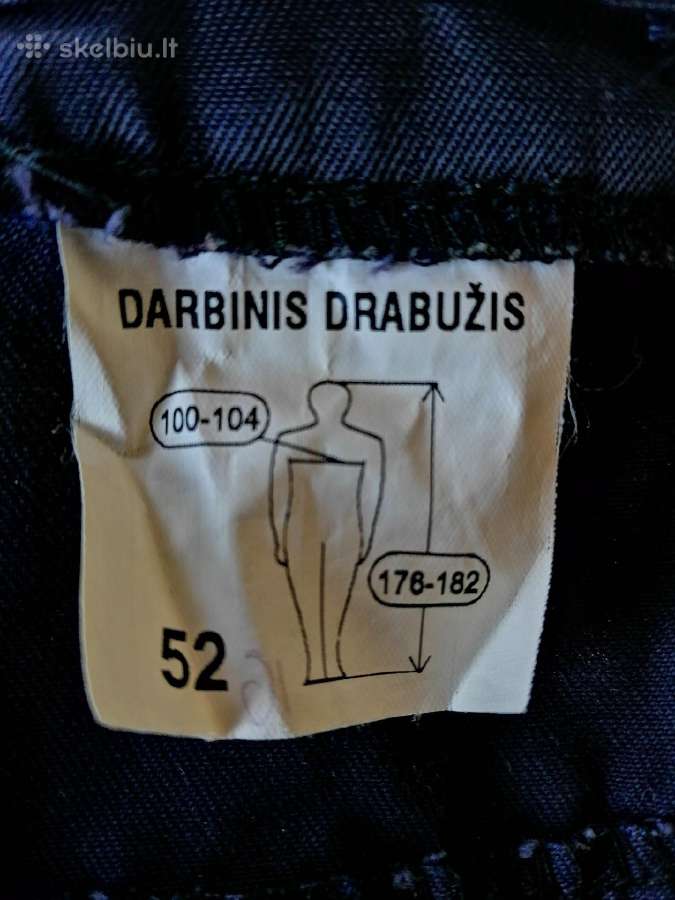 Darbiniai rūbai:kombinezonas, švarkas ir liemenė - nuotraukos Nr. 10