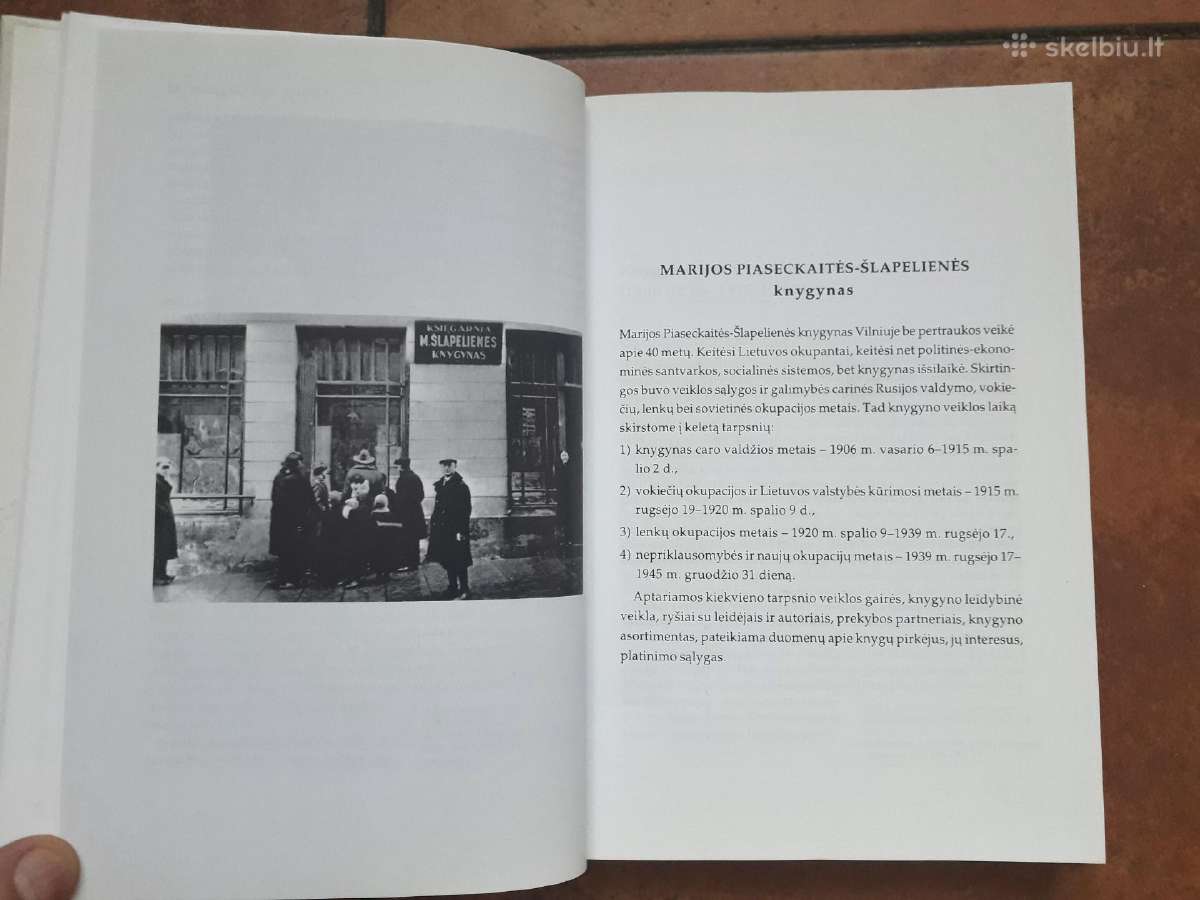 V. Žukas "M. ir J. Šlapelių knygynas Vilniuje" - nuotraukos Nr. 6