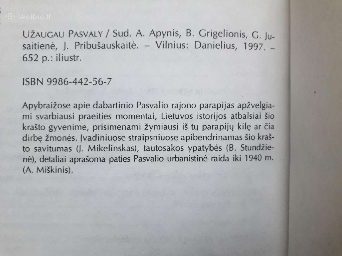 "Užaugau Pasvaly" 1998 metai - nuotraukos Nr. 17