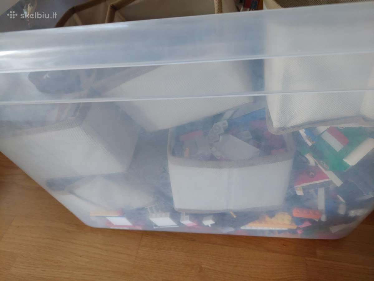 Lego dėžė 7.3kg ir keli užbaigti rinkiniai - nuotraukos Nr. 9