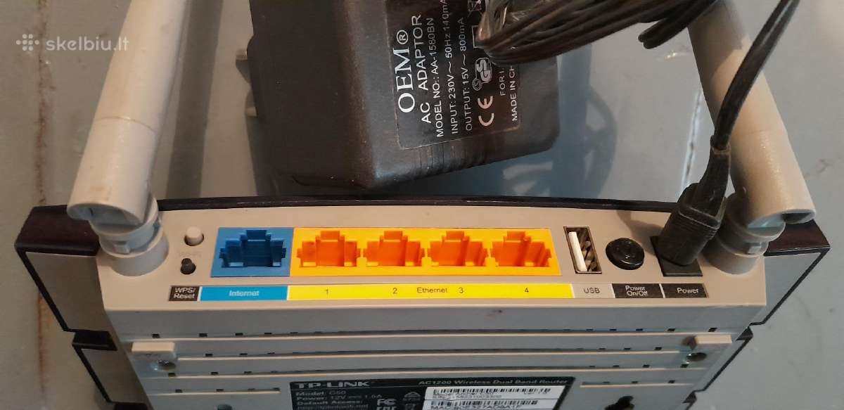 Bevieliai WiFi ir ethernet maršrutizatoriai - nuotraukos Nr. 11