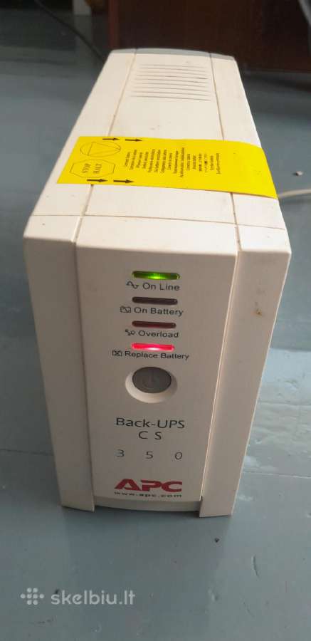Nepertraukiamo maitinimo blokai Apc Ups 500 - nuotraukos Nr. 11