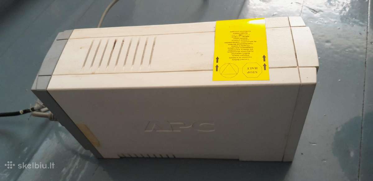 Nepertraukiamo maitinimo blokai Apc Ups 500 - nuotraukos Nr. 14