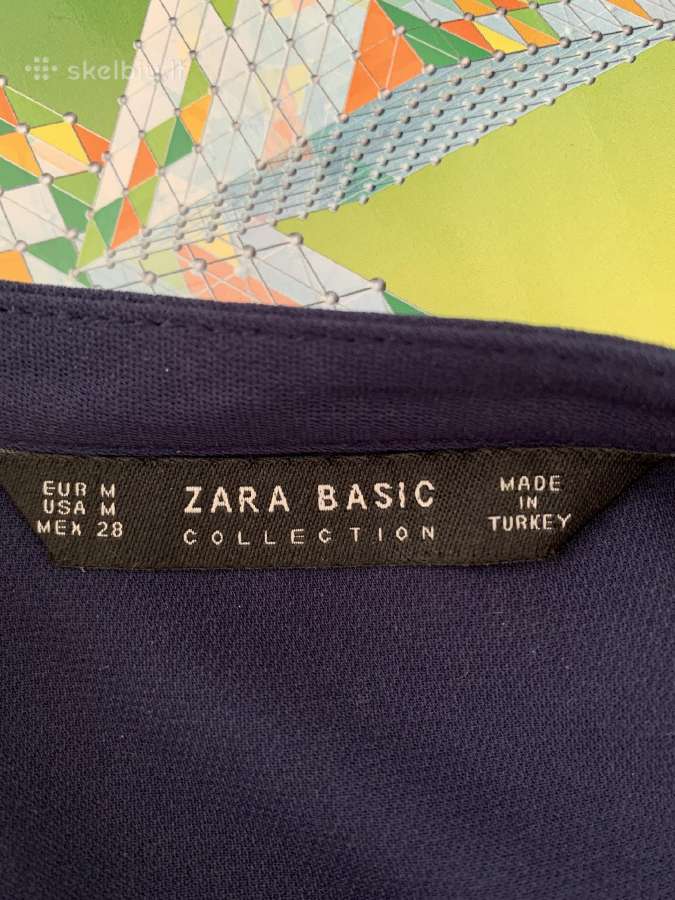 Zara palaidinė M indigo spalvos - nuotraukos Nr. 2