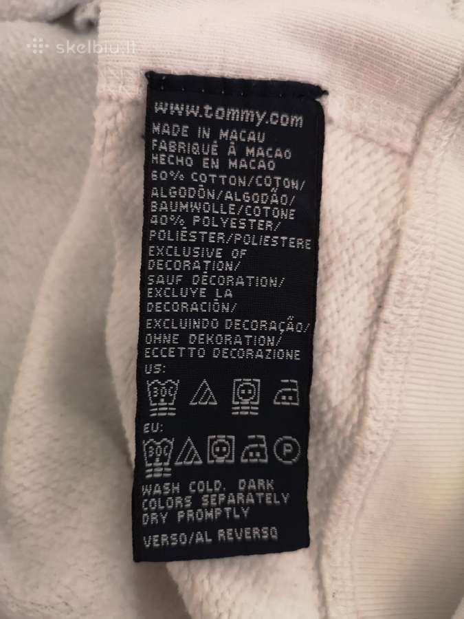 Tommy Hilfiger baltas džemperis - nuotraukos Nr. 8