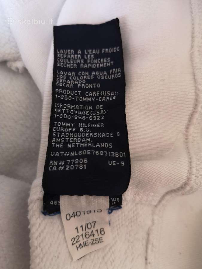 Tommy Hilfiger baltas džemperis - nuotraukos Nr. 9
