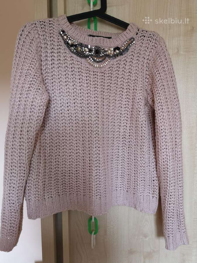 Dorothy Perkins pelenų rožinės megztinis