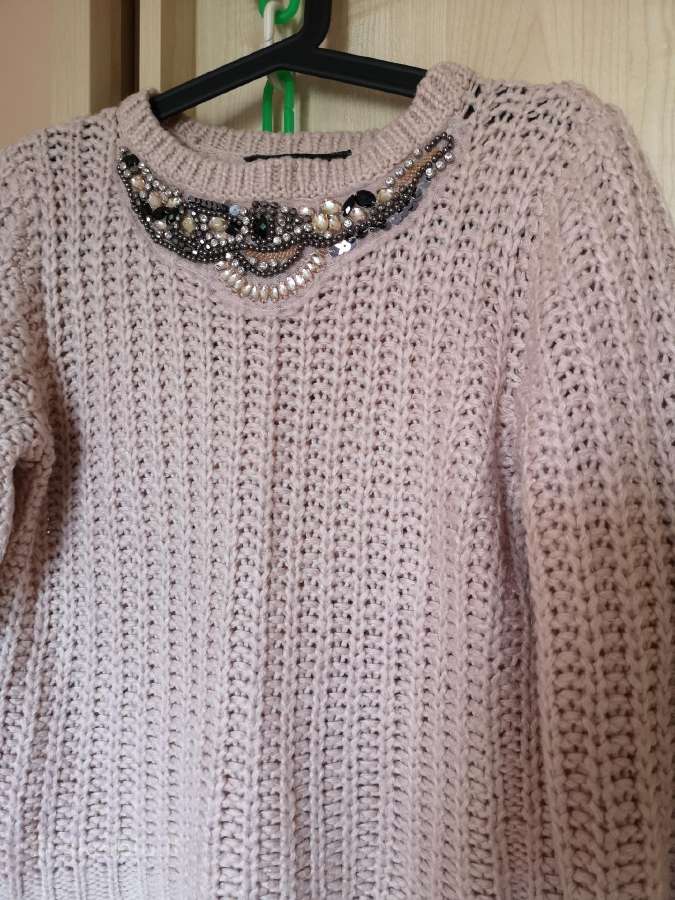 Dorothy Perkins pelenų rožinės megztinis - nuotraukos Nr. 3