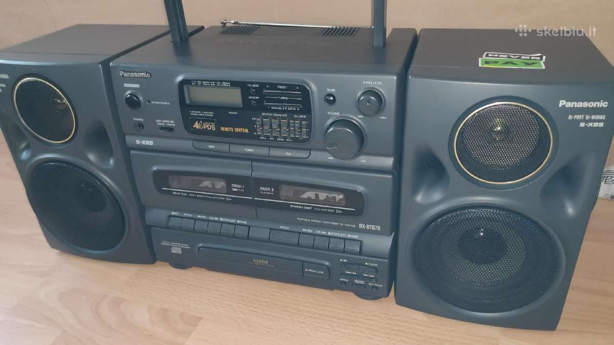 Panasonic Rx-dt670 - Skelbiu.lt