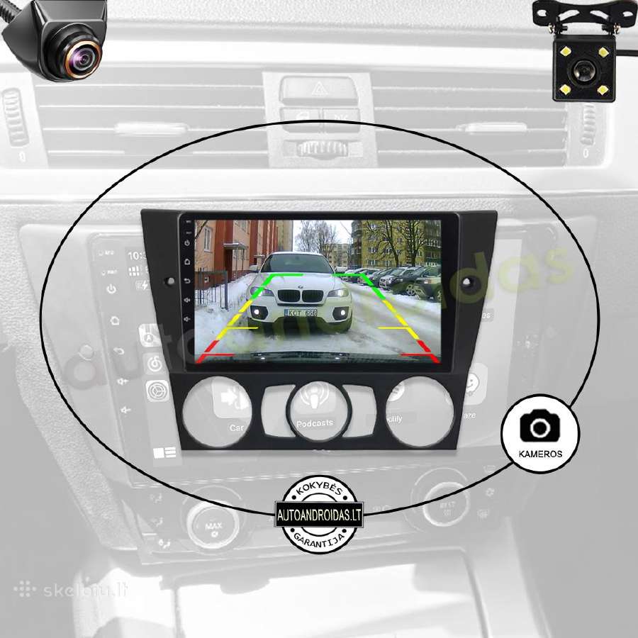 Bmw 3 E90 E91 E92 2004-13 Android multimedia GPS - nuotraukos Nr. 7