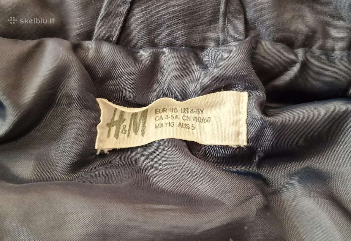 H&m vaikiška rudeninė striukė - nuotraukos Nr. 5