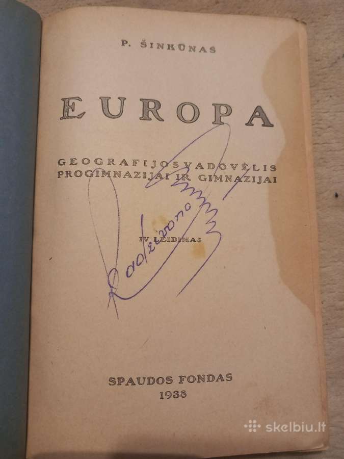 Antikvariniai vadovėliai - nuotraukos Nr. 4