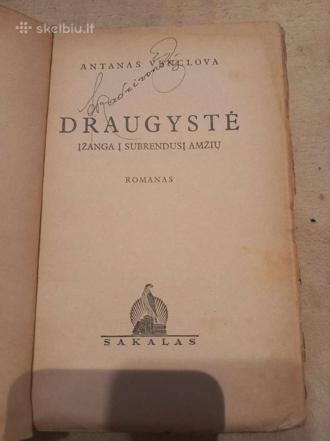 Dvi prieškarinės, antikvarinės knygos - nuotraukos Nr. 4