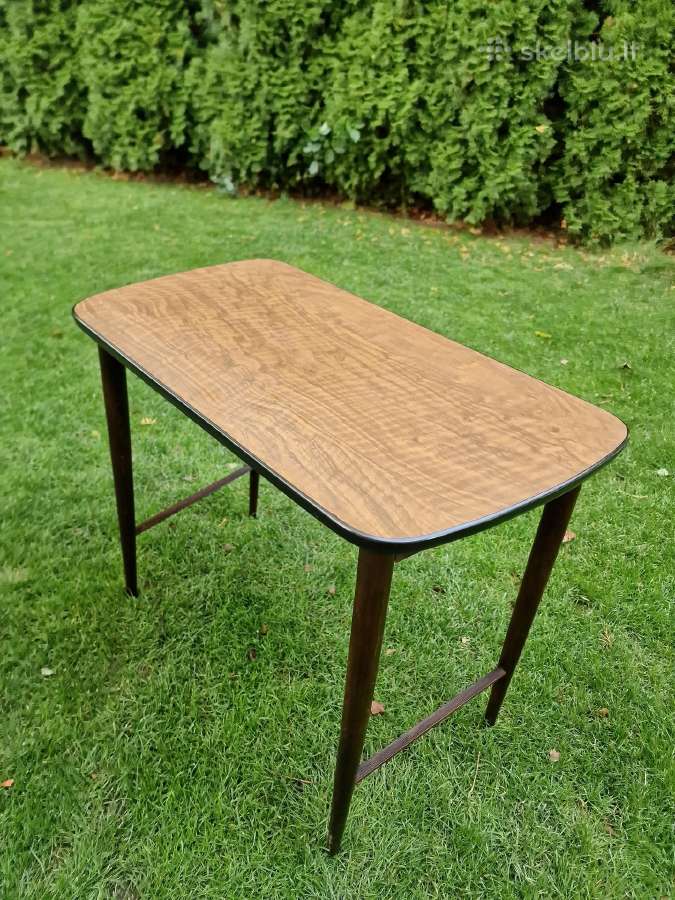 Vintažinis mid century interjerinis staliukas - nuotraukos Nr. 2