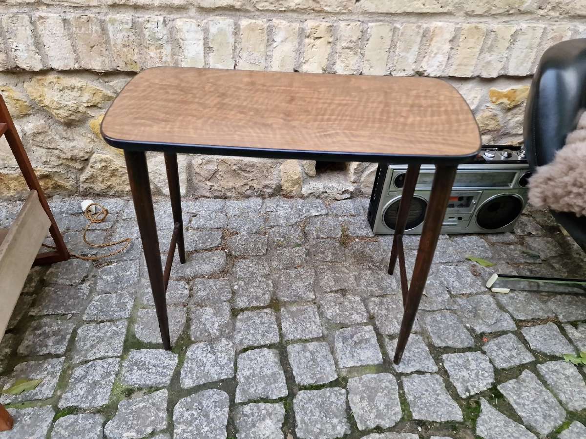 Vintažinis mid century interjerinis staliukas - nuotraukos Nr. 13