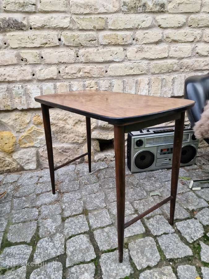 Vintažinis mid century interjerinis staliukas - nuotraukos Nr. 17
