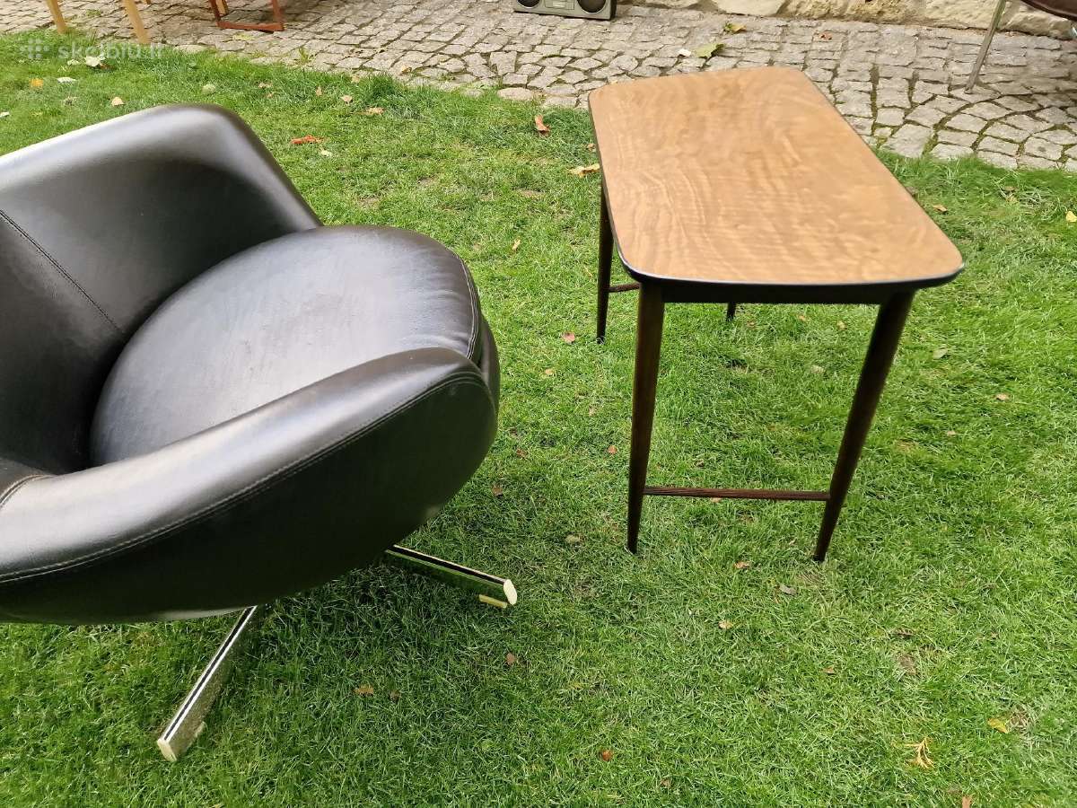 Vintažinis mid century interjerinis staliukas - nuotraukos Nr. 19
