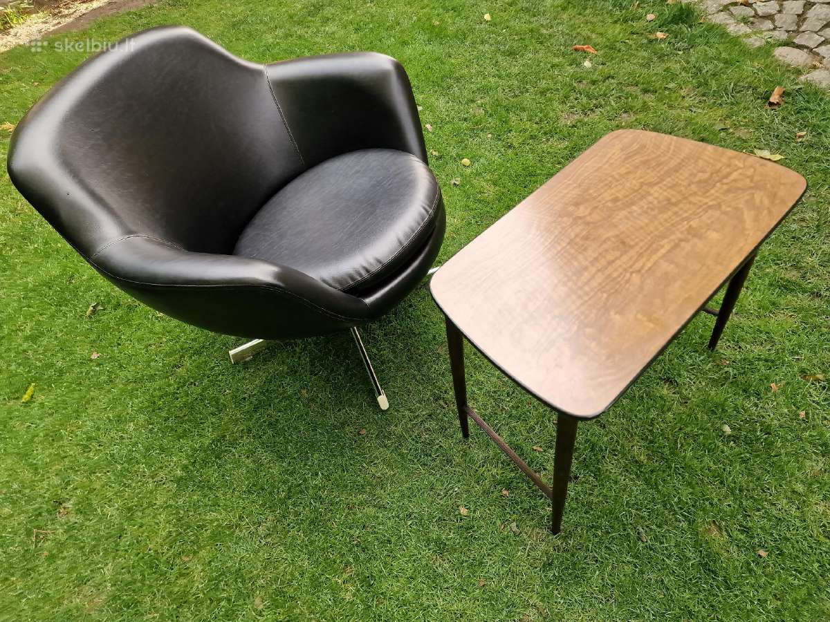 Vintažinis mid century interjerinis staliukas - nuotraukos Nr. 20