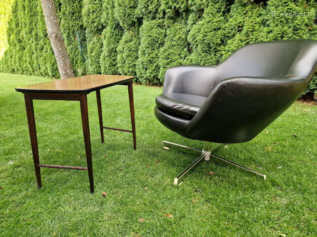 Vintažinis mid century interjerinis staliukas - nuotraukos Nr. 21