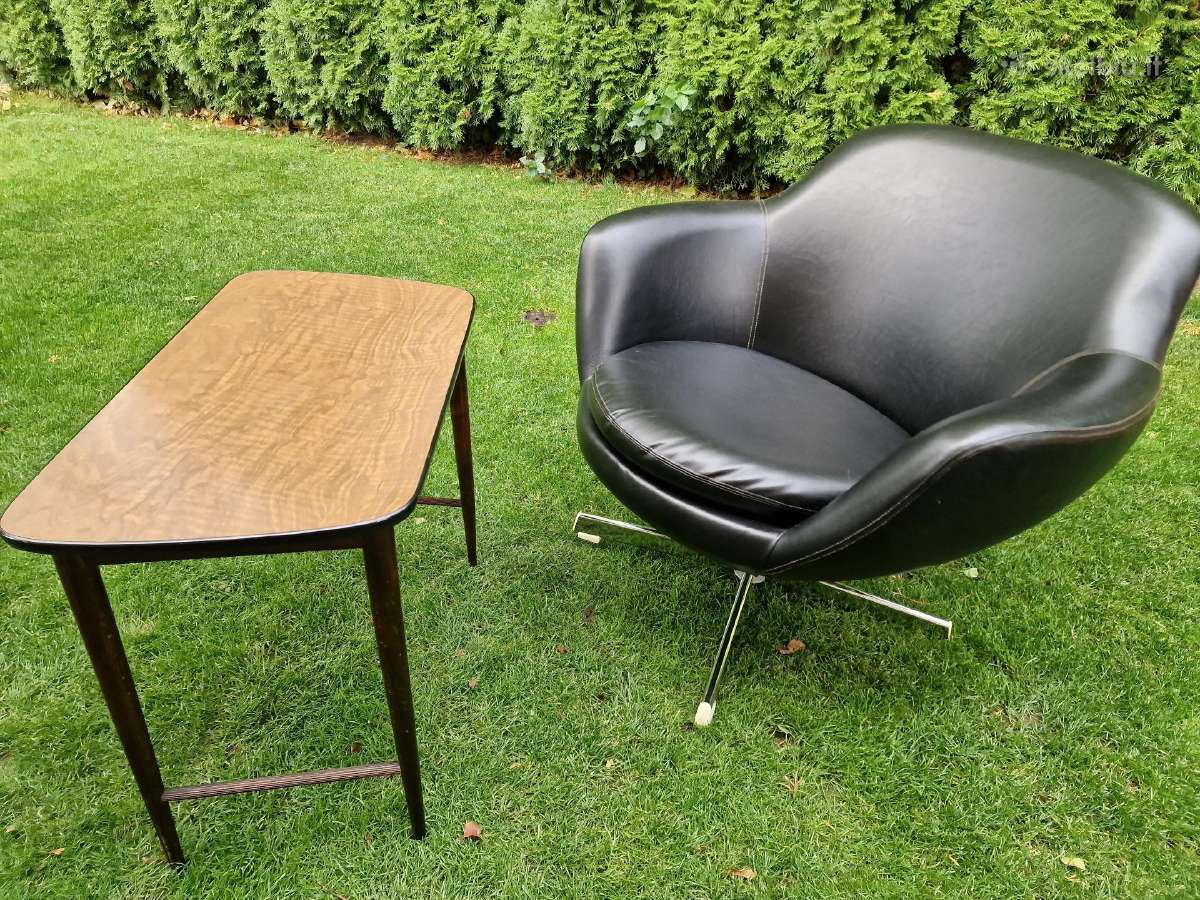 Vintažinis mid century interjerinis staliukas - nuotraukos Nr. 23