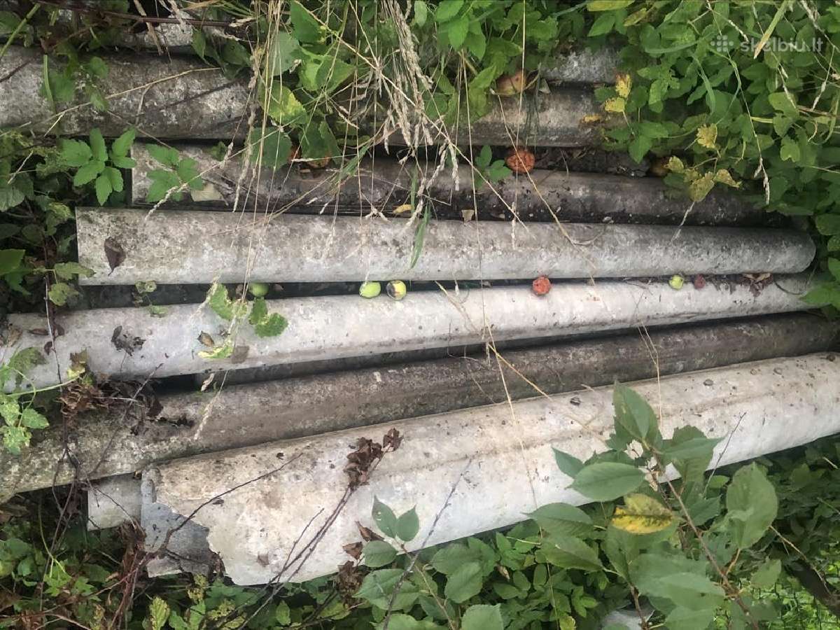 Azbo cementiniai vamzdziai