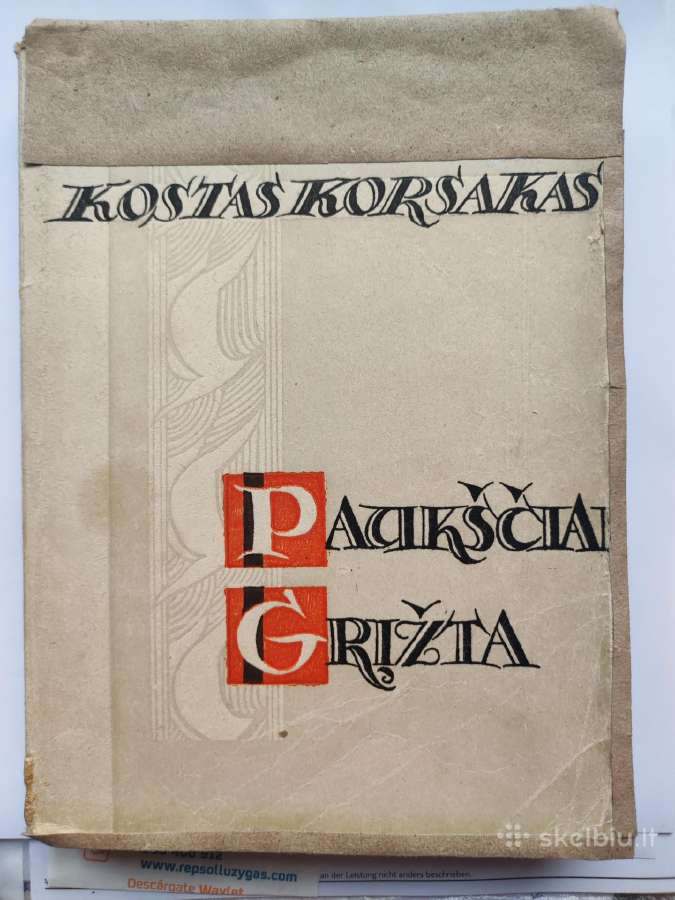 Paukščiai grįžta. Kosto Korsako eilėraščiai
