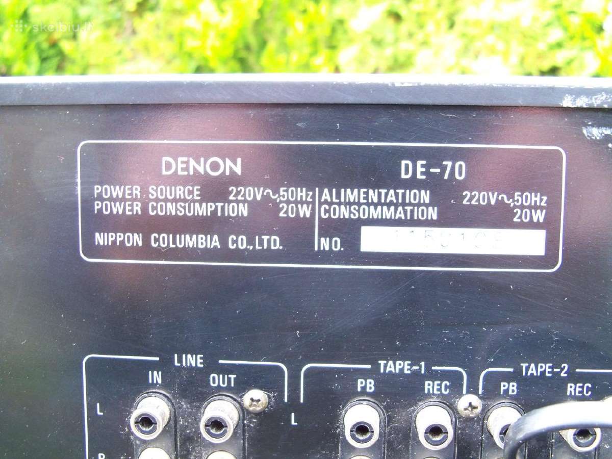 Denon Avp 5000. Pma 700v,860. Dcd-1300. De-70. - nuotraukos Nr. 38