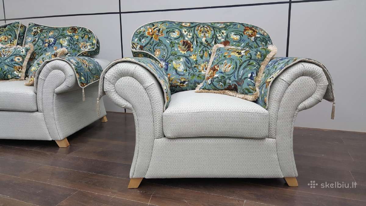 Sofa S 05 dvivietė ir fotelis - nuotraukos Nr. 8