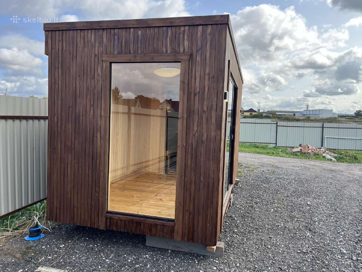 Pirtis sauna 5x2.5 su termo mediena - nuotraukos Nr. 2
