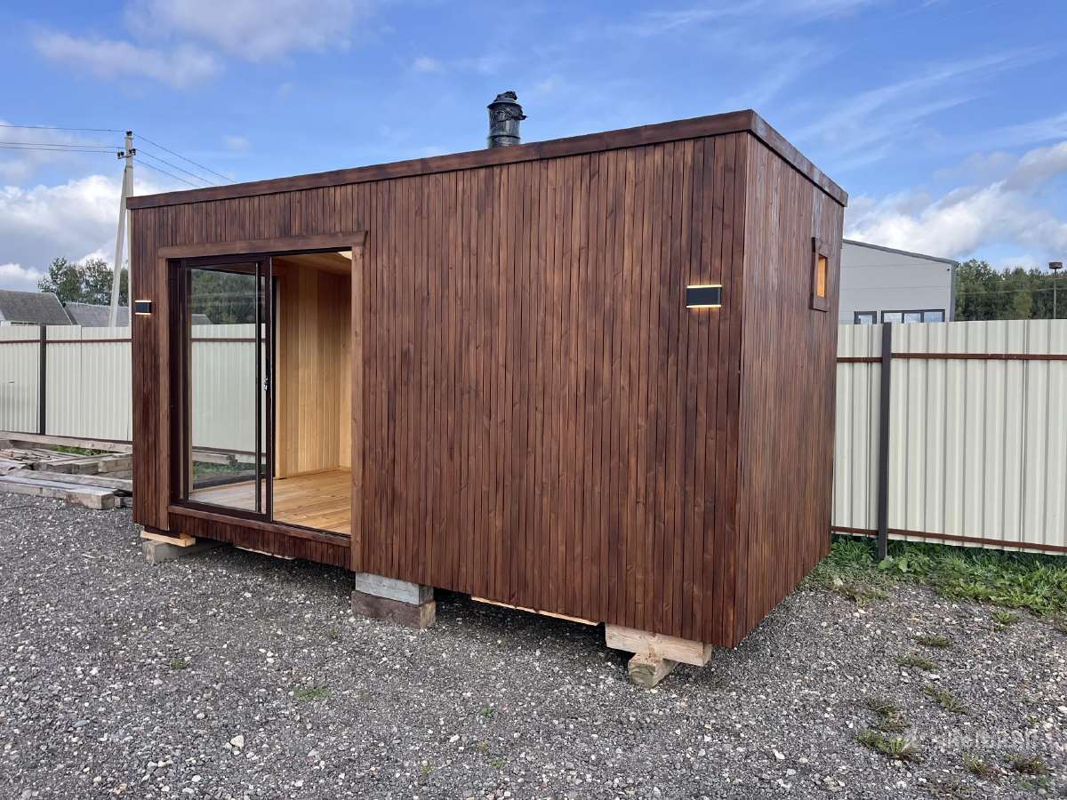 Pirtis sauna 5x2.5 su termo mediena - nuotraukos Nr. 3