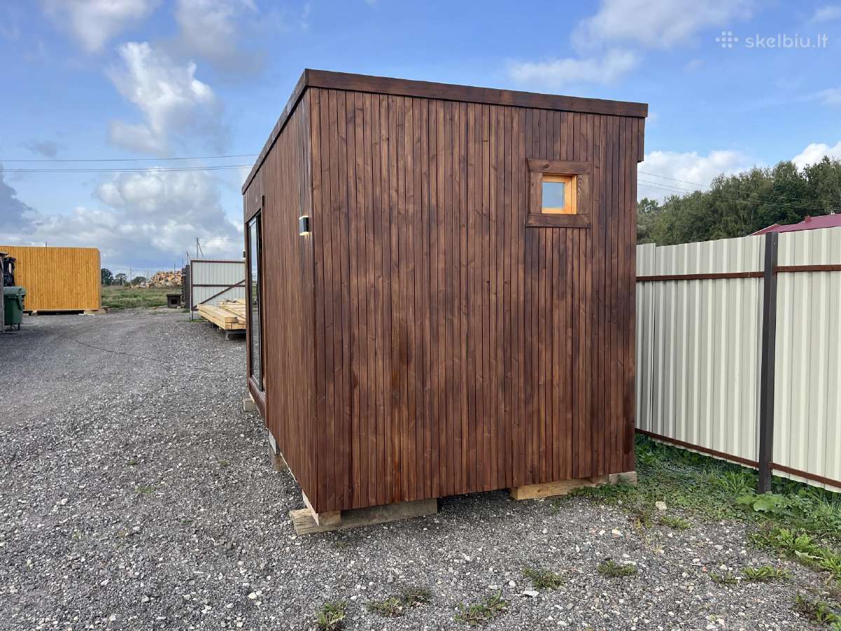 Pirtis sauna 5x2.5 su termo mediena - nuotraukos Nr. 4