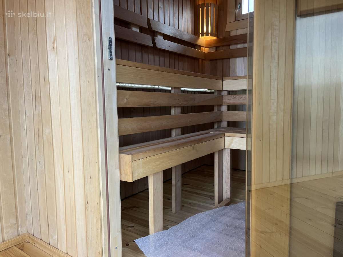 Pirtis sauna 5x2.5 su termo mediena - nuotraukos Nr. 6