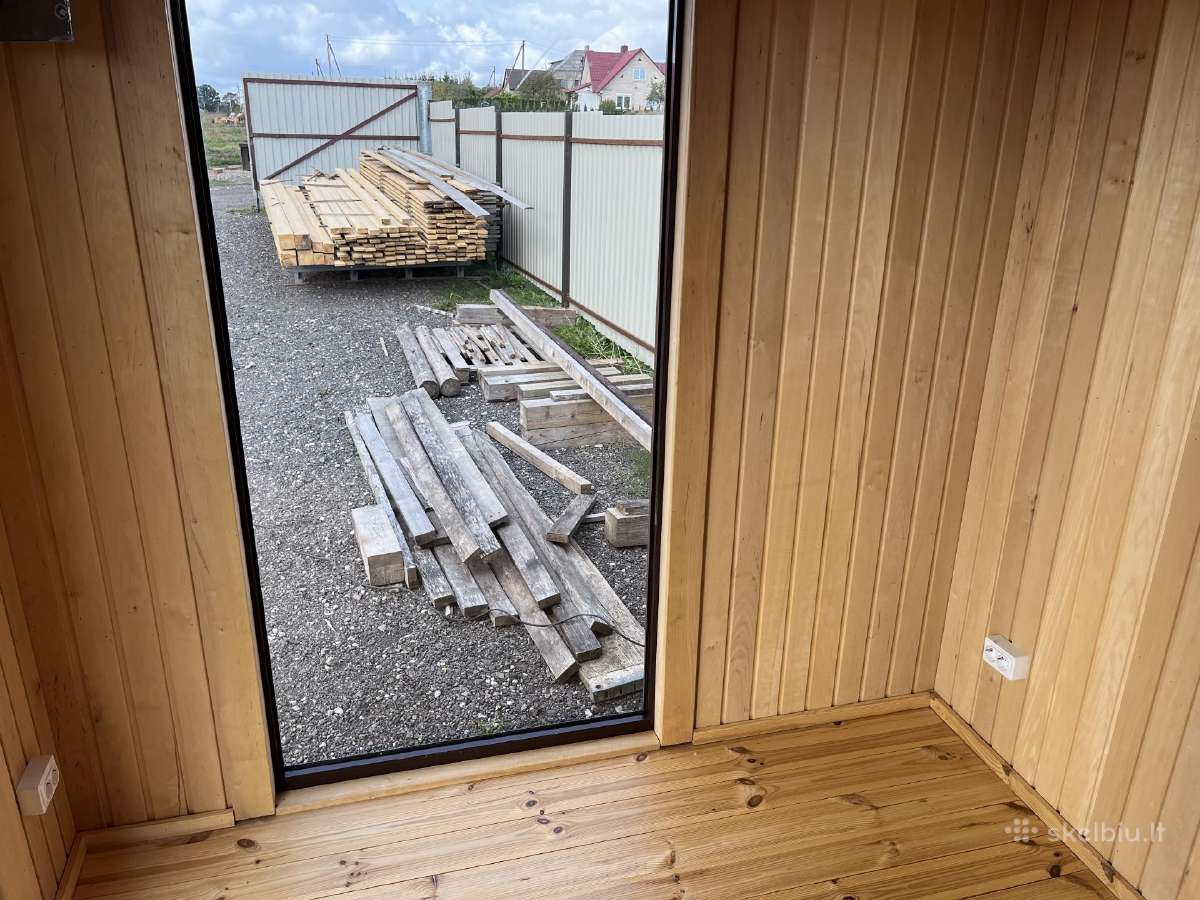 Pirtis sauna 5x2.5 su termo mediena - nuotraukos Nr. 9