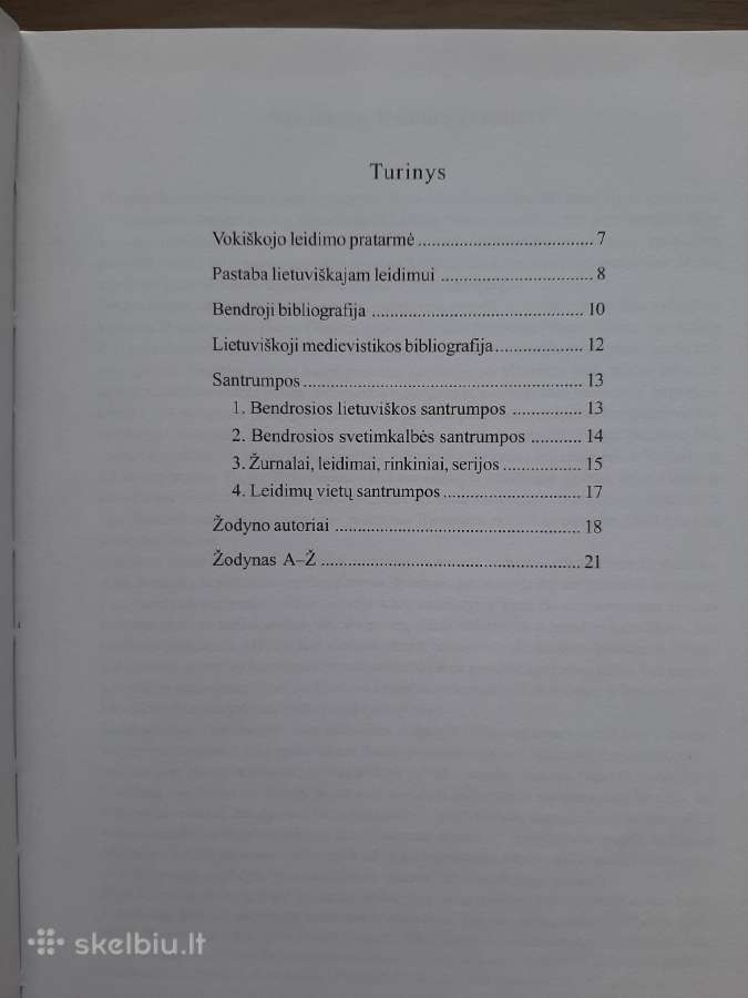 Viduramžių žodynas - nuotraukos Nr. 2
