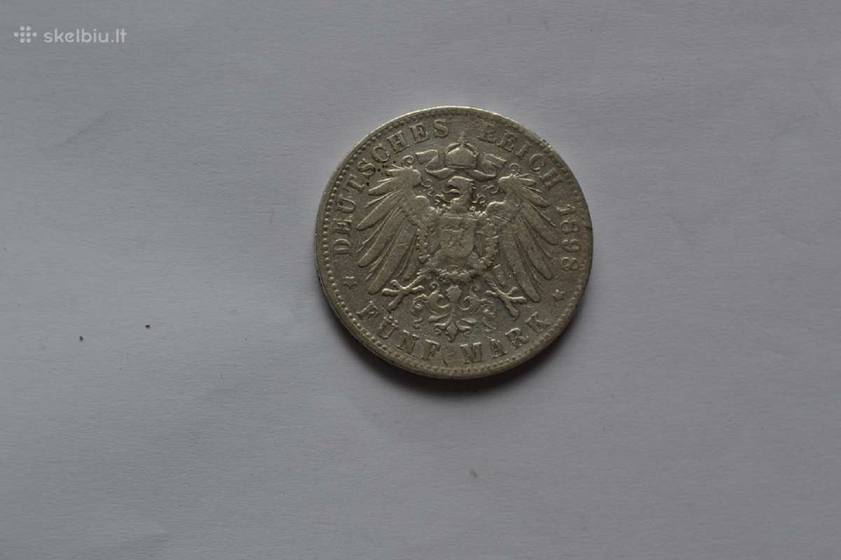 5 Markes 1898 m. - nuotraukos Nr. 2